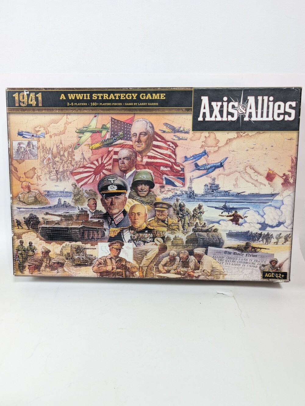 Axis and Allies 1941 Board Game Wizards of The Coast Avalon Hill 2012 World War
